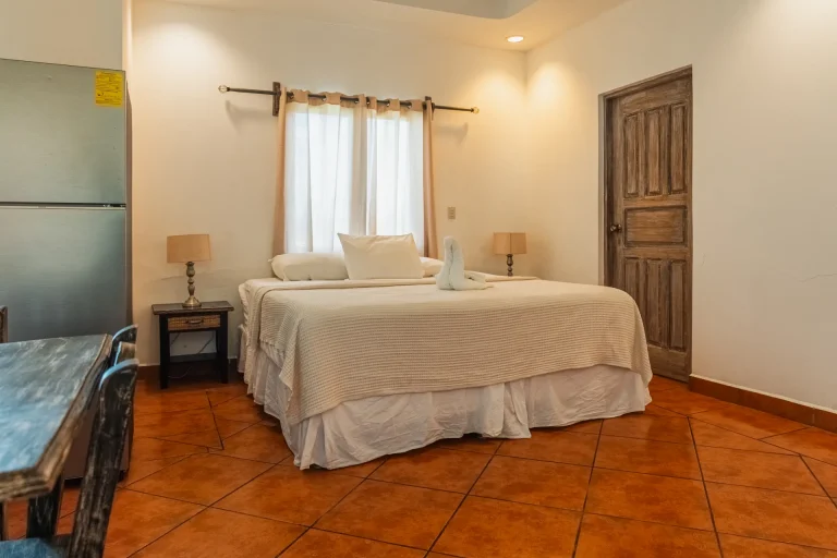 Interior view of a private apartment suite in Guasacate, Nicaragua, at La Jolla de Guasacate.